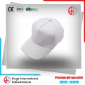 Hot sale custom logo white blank cotton baseball cap