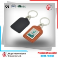 High-quality Business Gifts Corporation Logo Metal+PU Keychain