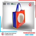 Promotional logo printing laminated non woven reusable bags