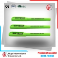 High quality advertising green 0.5mm plastic ballpoint pen