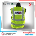 China Yellow Breathable Mesh Reflective Safety Vest