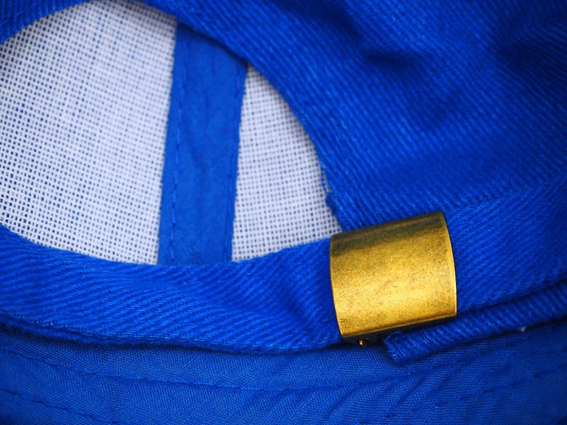 Metal Buckle Back Baseball Cap