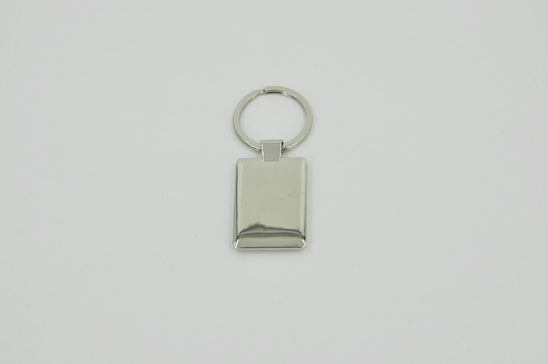 Metal Leather Keychain