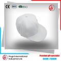 Hip-hop white 3D embroidered flat brim cap