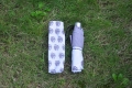 Custom manual open standard size white 3 fold umbrella