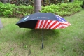 Fashion promotional custom designer digital print flag umbrella
