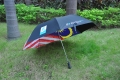 Fashion promotional custom designer digital print flag umbrella