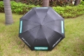 Cheap piece custom designed 2 folding umbrella with case