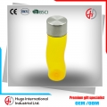 New S-shaped Stainless Steel Cover Plastic Sports Water Bottle