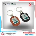 High-quality Business Gifts Corporation Logo Metal+PU Keychain