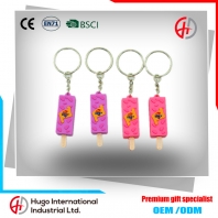 Ice Cream 3D Soft PVC Keychain