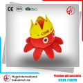 High Quality Crown Octopus Animals Soft Plush Toy