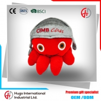 PP Cotton Emoji Pillow Octopus Plush Toy