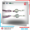 New Promotion Polyester Retractable ID badge holder Lanyard