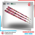 Heated Transfer Printed Logo Metal Hook Polyester Lanyard