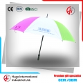 Top Quality Colorful Silver Coated UV Protective Golf Umbrella