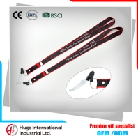 Heated Transfer Printed PVC Clip Lanyard