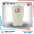 Cheap non-slip ceramic coffee mug with silicone lid