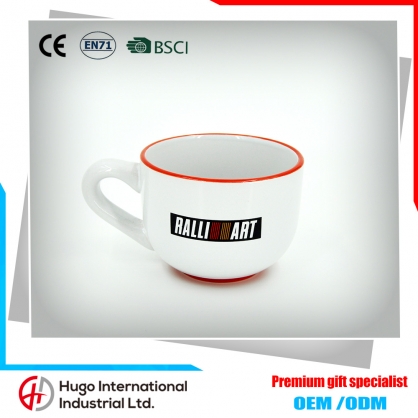 Plain White Ceramic Mug