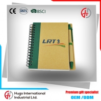 Promotional Recycled Kraft Paper Cover Notebook