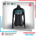 Women's cotton printing round neck long sleeve t-shirt